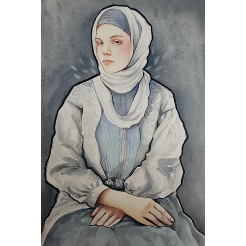 Quite serenity lady art - serenity.,