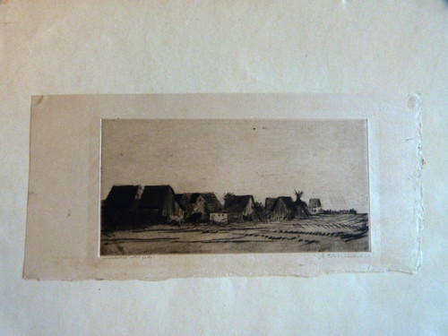 Radierung von adolf - von,