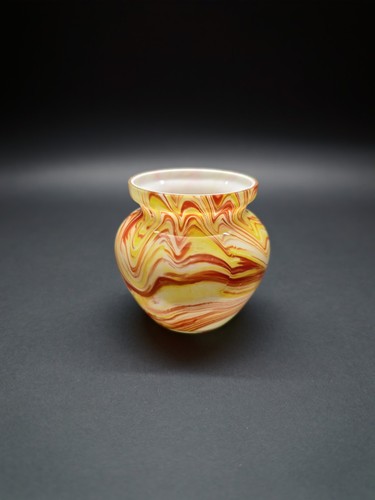Kleine glasvase jugendstil art - kleine,