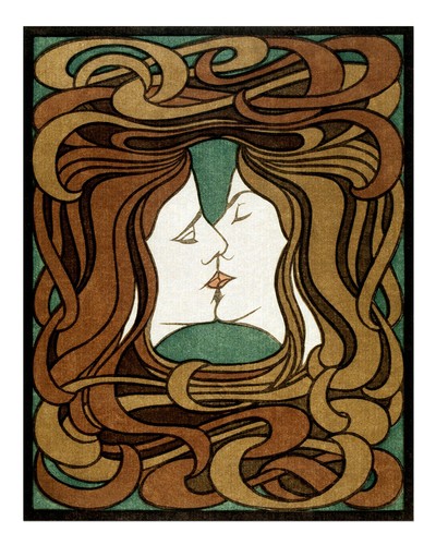 Jugendstil-Wandkunst
