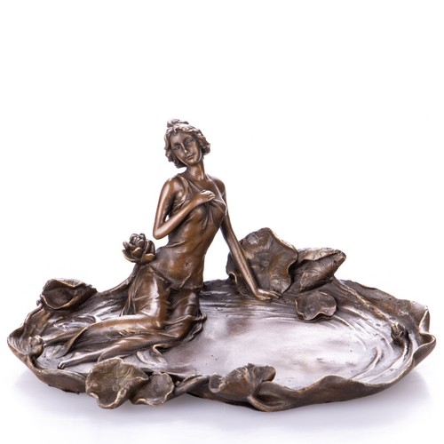 Bronze skulptur frau - bronze,