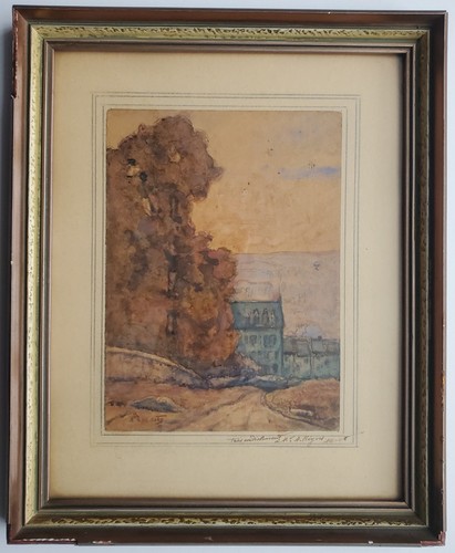 Gemälde aquarell landschaft - gemälde,