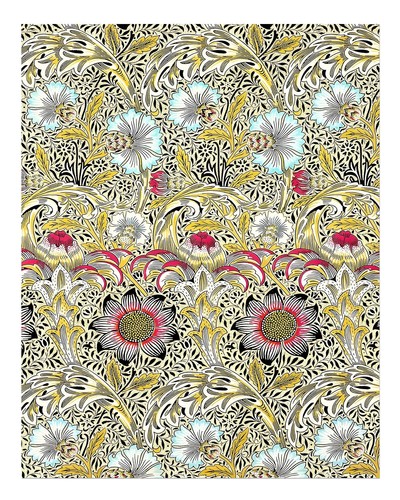 Jugendstil blumen wandkunst - jugendstil,