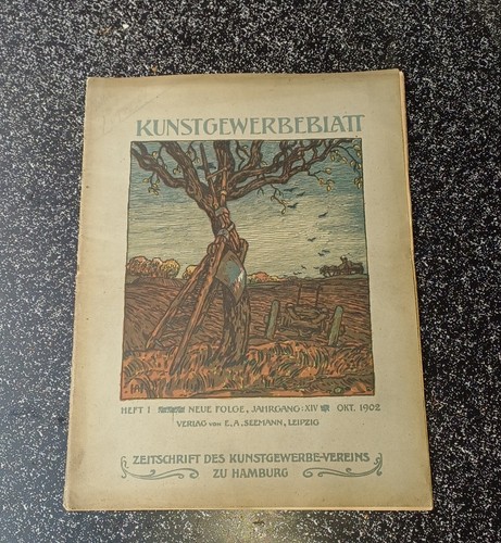 Kunstgewerbeblatt hamburg 1902 - kunstgewerbeblatt,