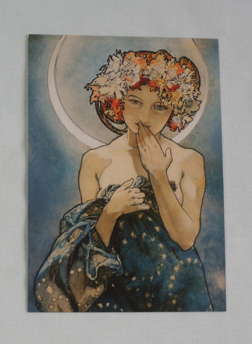 Postkarten alfons mucha der - mucha,