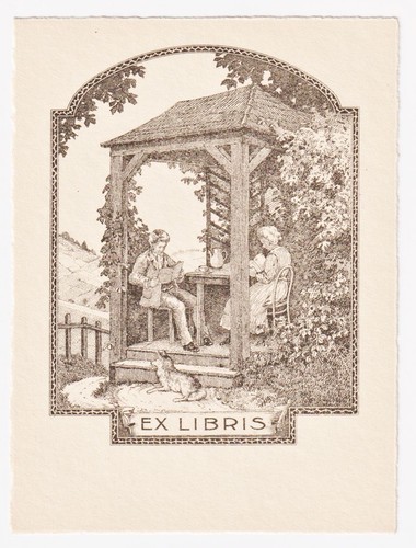 Exlibris ehepaar in - /,