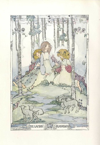 The lambs play - play, ...