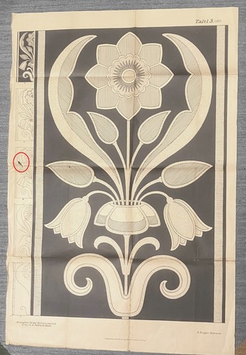 Blumenmuster 1901 jugendstil - "blumenmuster",
