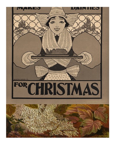 Vintage jugendstil wandkunst - jugendstil,