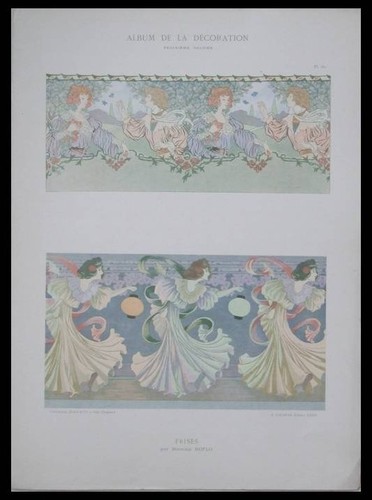 Frauen und blumen jugendstil - und, blumen,