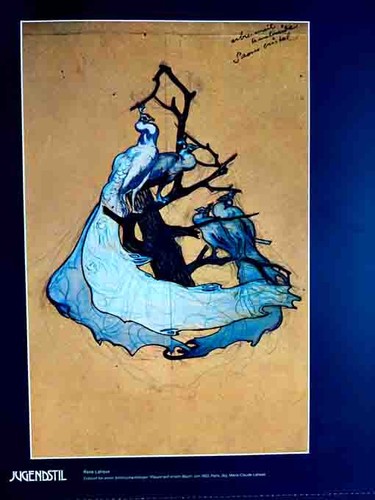 Jugendstil kunstblatt rené - jugendstil-kunstblatt,