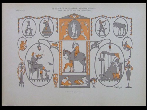 Vignetten art nouveau - vignetten,,