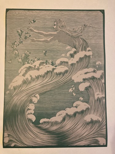Die welle art nouveau - nouveau, 1900