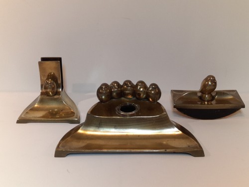 Jugendstil schreibtisch set - jugendstil,