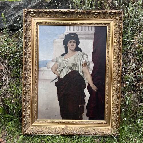 Medea ölgemälde um 1900 - medea,